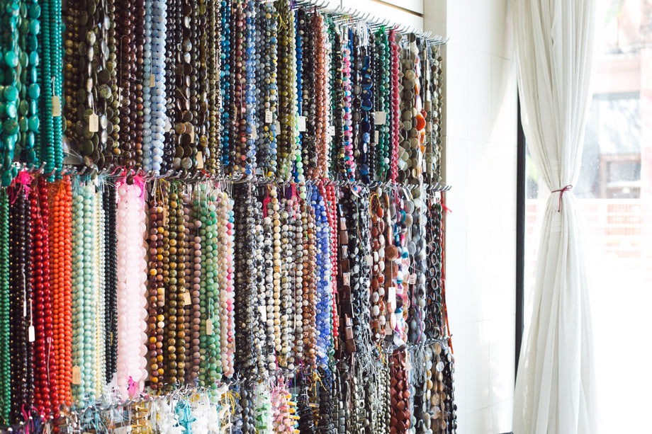 Bead vendors shop
